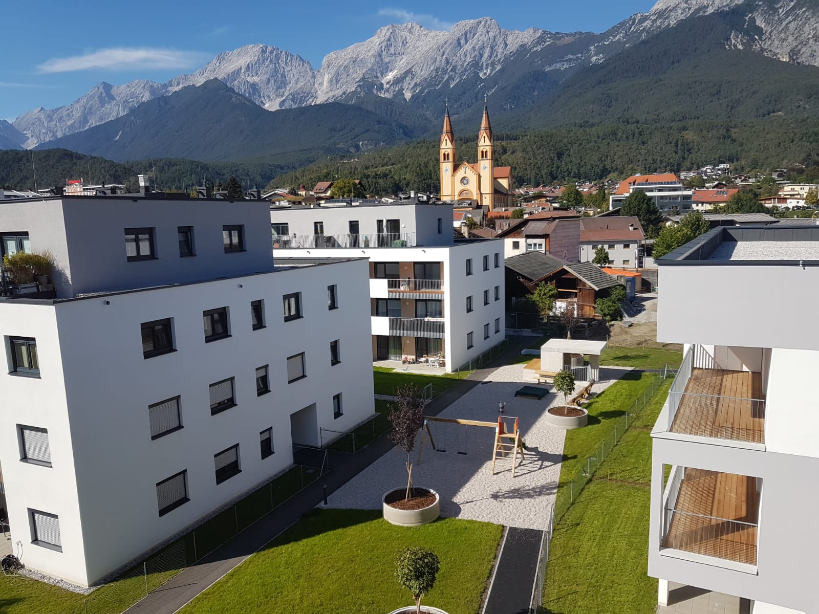 Wohnanlage Untermarkt - Hochbau