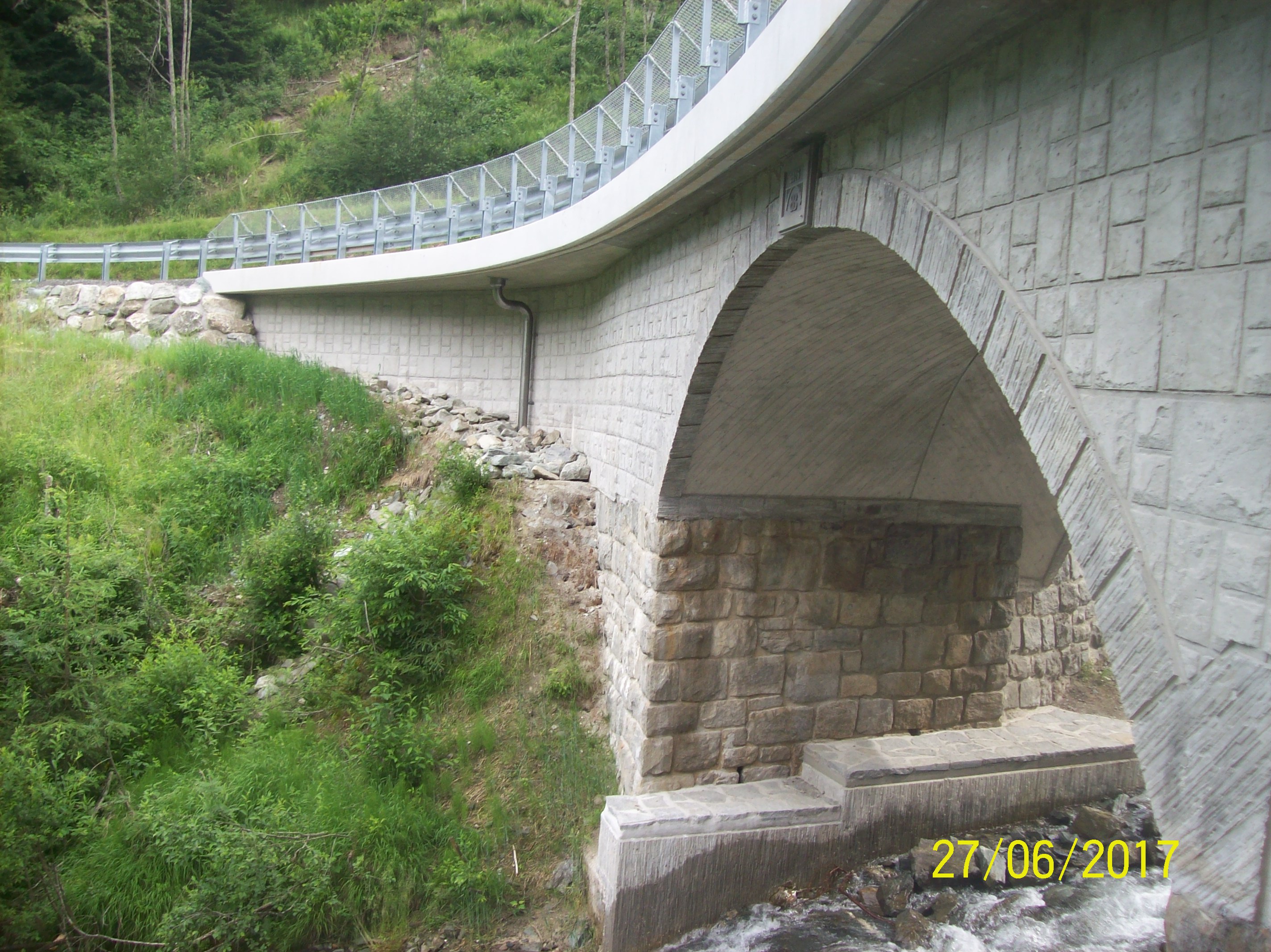 Schrabachbrücke auf der L264 Stubachtalstraße in Uttendorf - Straßen- und Brückenbau