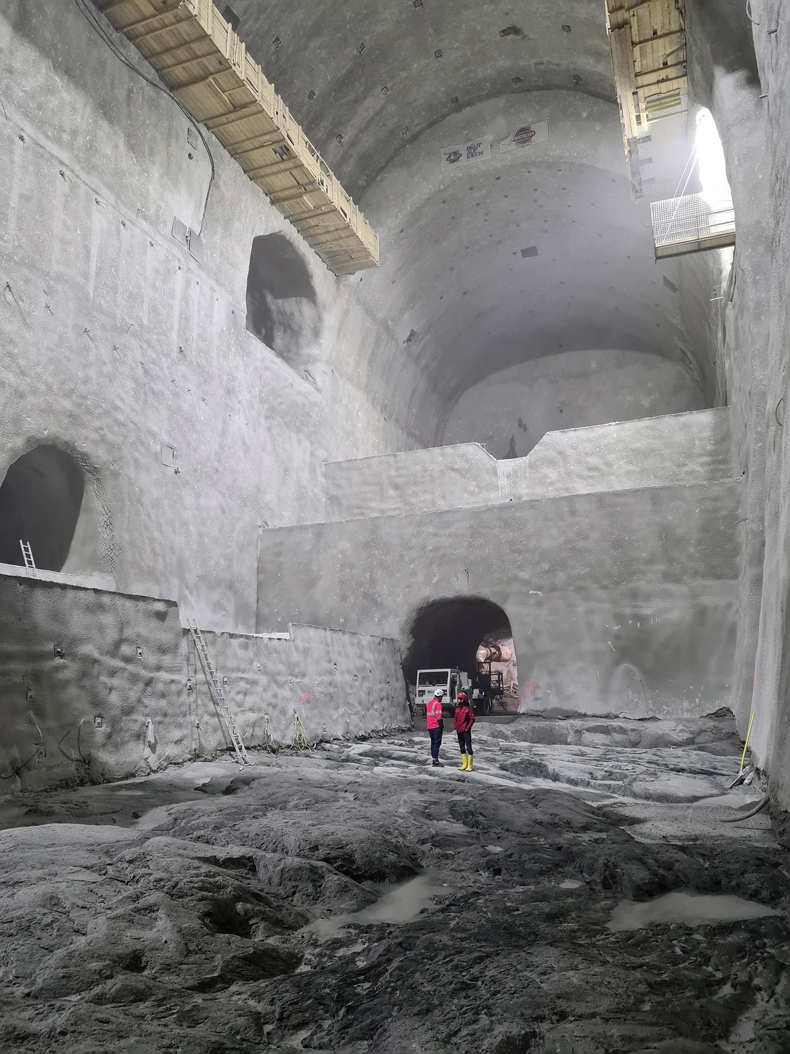 Pumpspeicherkraftwerk Tauernmoos, Uttendorf - Tunnelbau