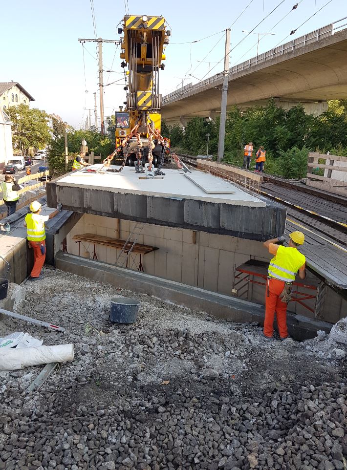 Durchlass Wien Nußdorf - Straßen- und Brückenbau