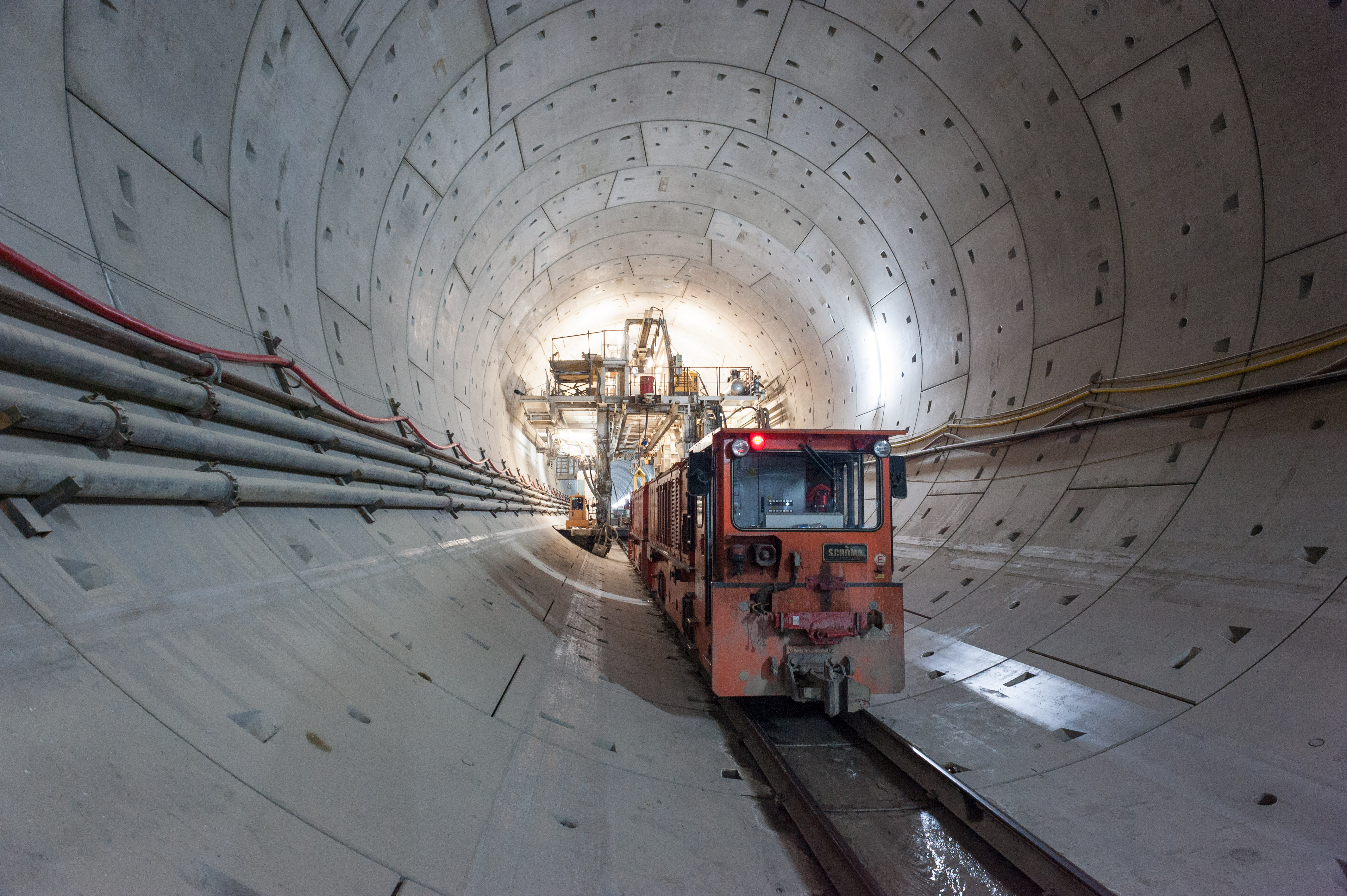 Tunnel Albaufstieg - Tunnelbau