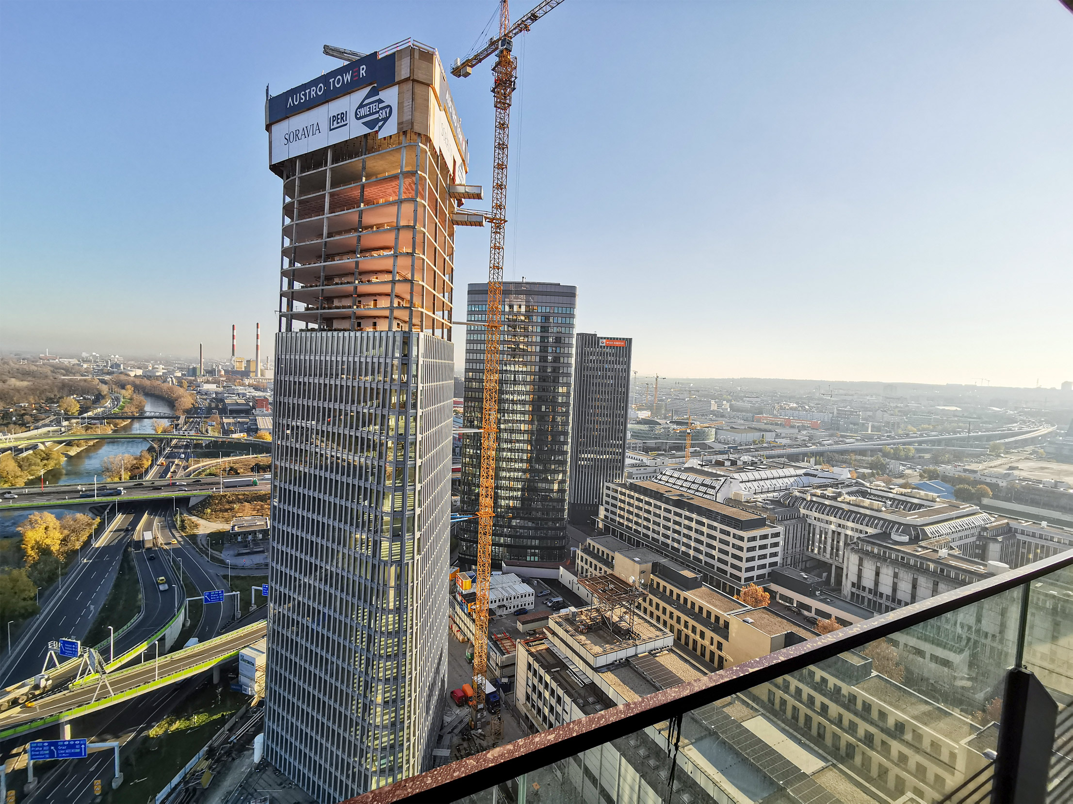 Austro Tower, Wien - Hochbau