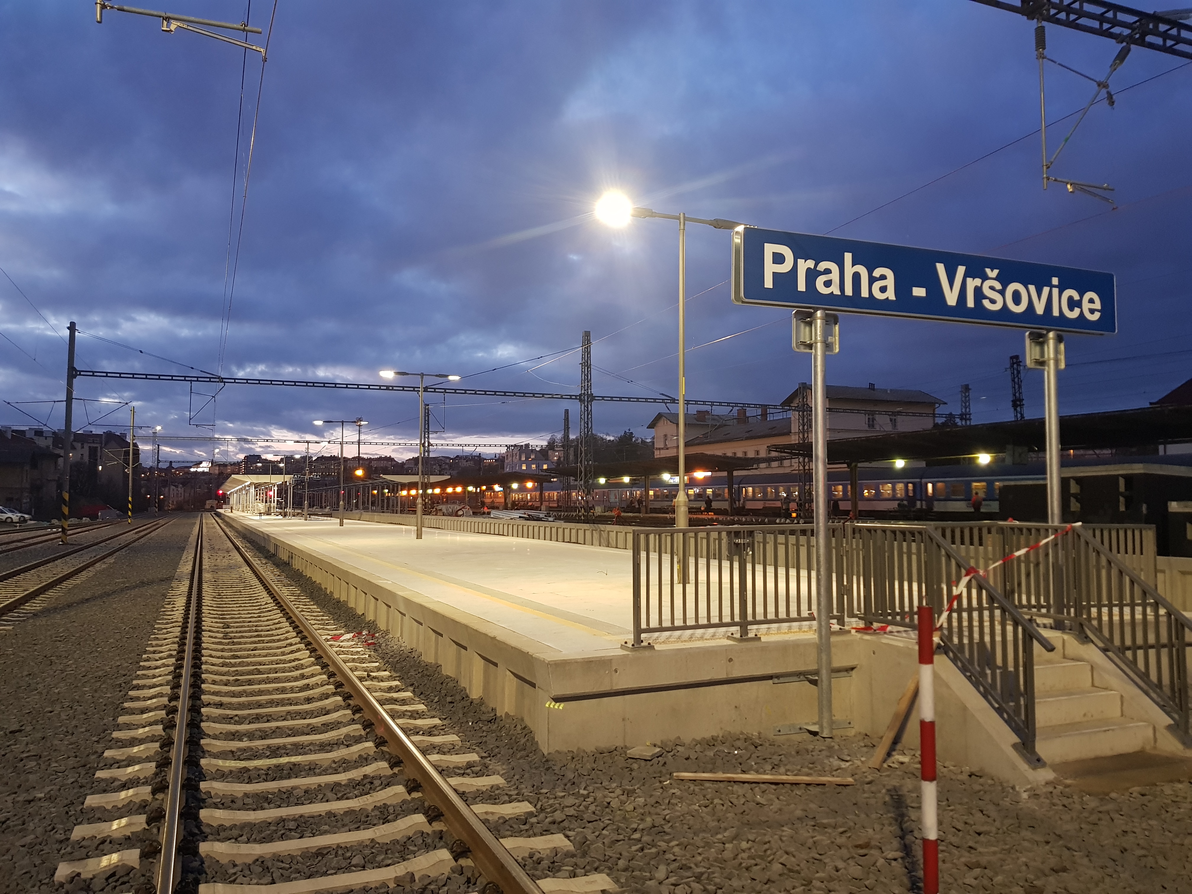 Optimalizace traťového úseku Praha Hostivař – Praha Hl. nádraží, II. část  - Bahnbau