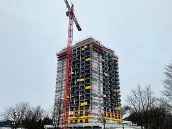 TABA Tower zum Wohnparadies recycelt - AT
