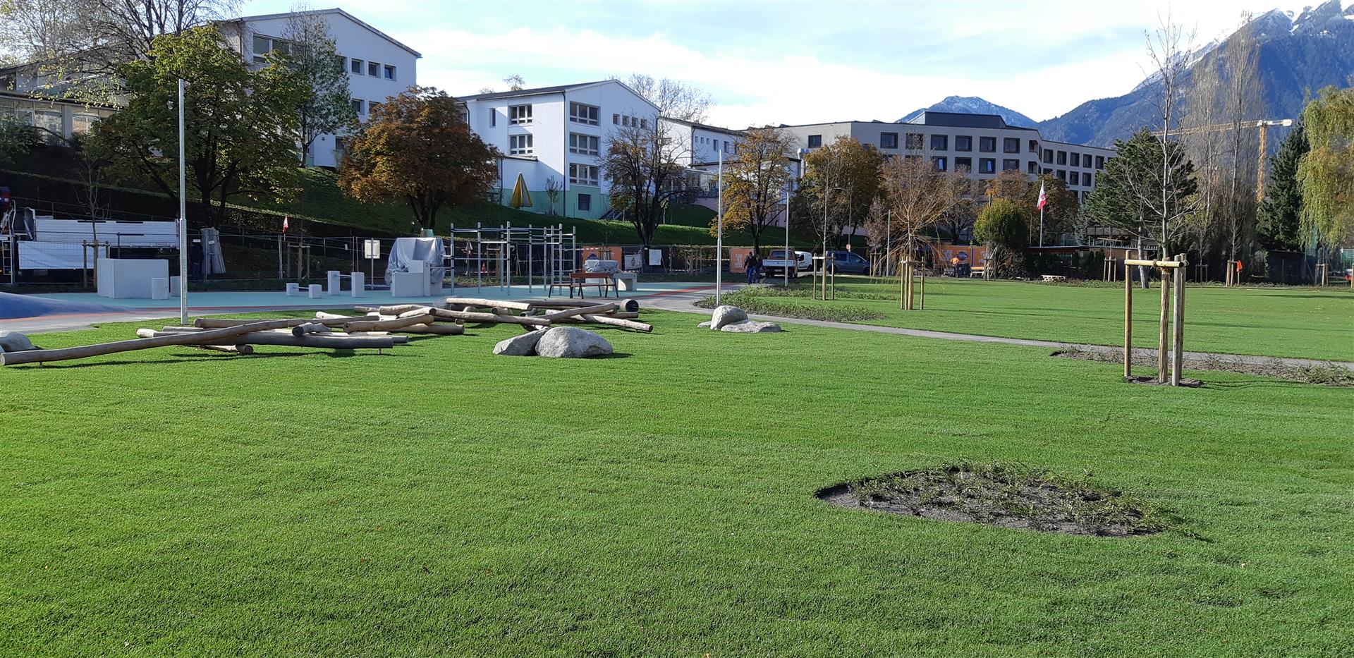 Park im Pradl Neugestaltung Grünzeug - Spezialkompetenzen