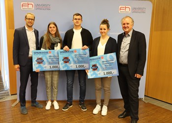 SWIETELSKY übergibt 3 000 Euro Stipendien an erfolgreiche Bauingenieurwesen-Studierende - AT