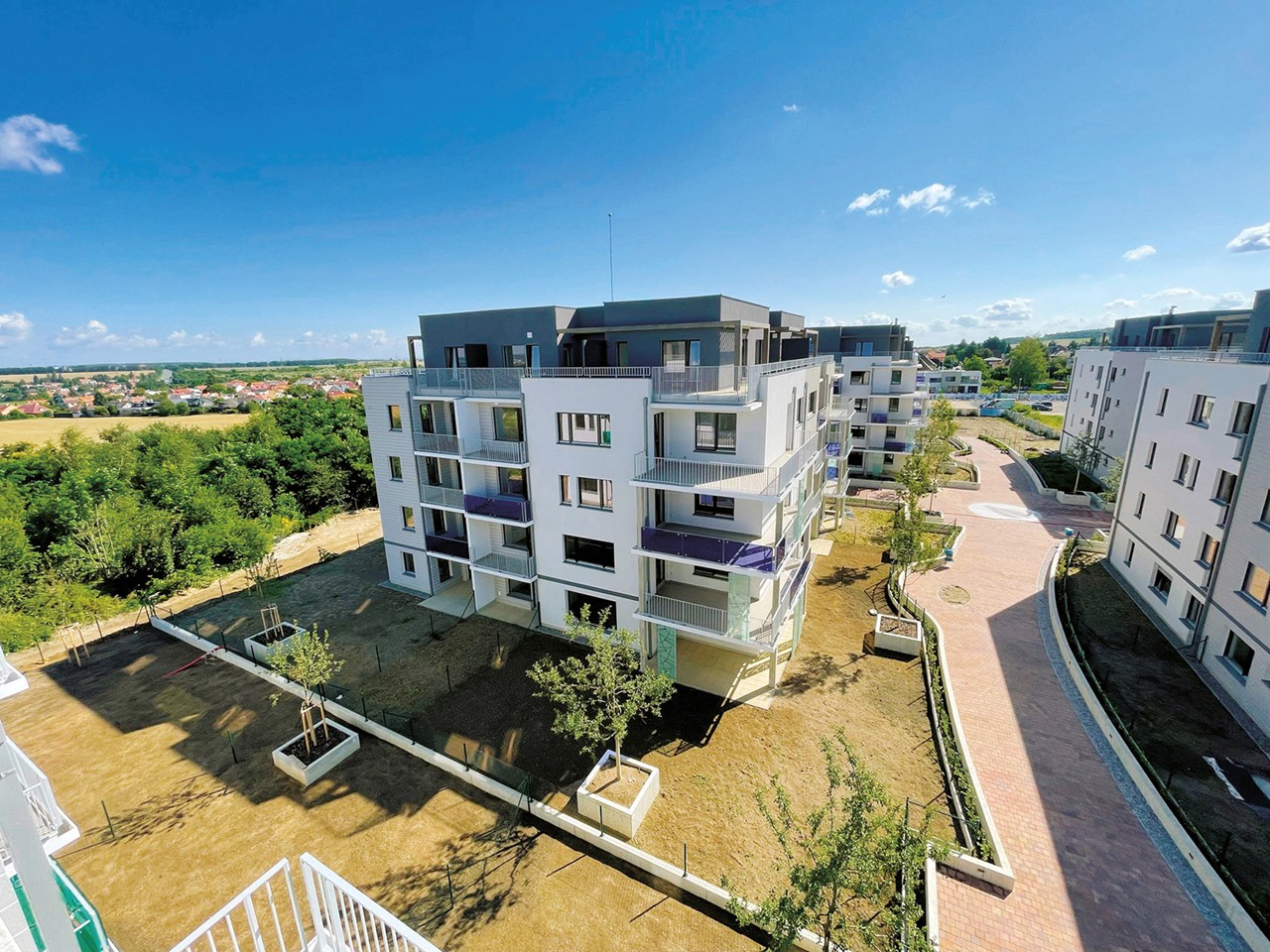 Obytný komplex, Dolní Chabry - Hochbau Obytný komplex, Dolní Chabry - Hochbau