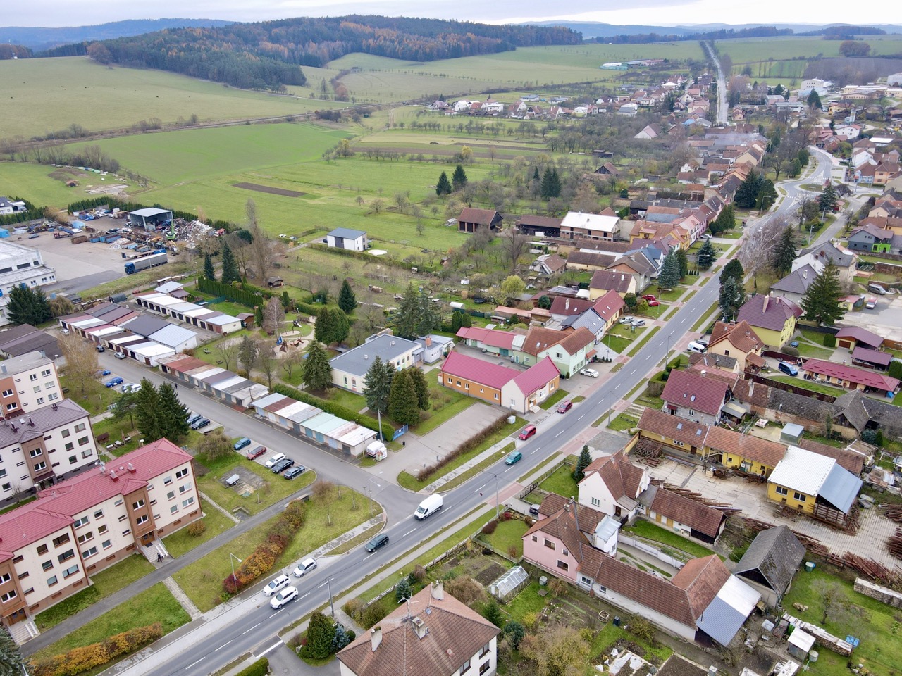 Silnice II/495, Slavičín – modernizace - Straßen- und Brückenbau