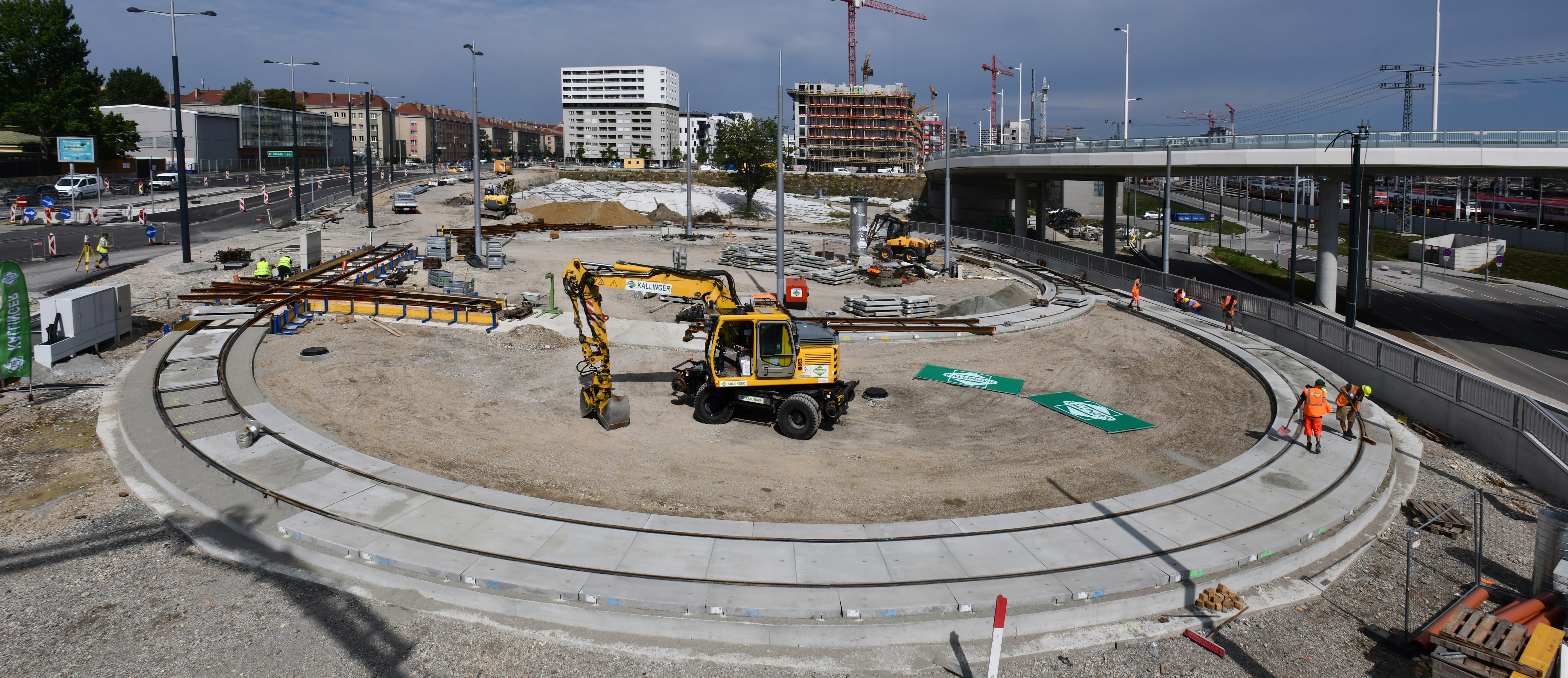 Neubau Der Schleife Gudrunstraße Absberggasse