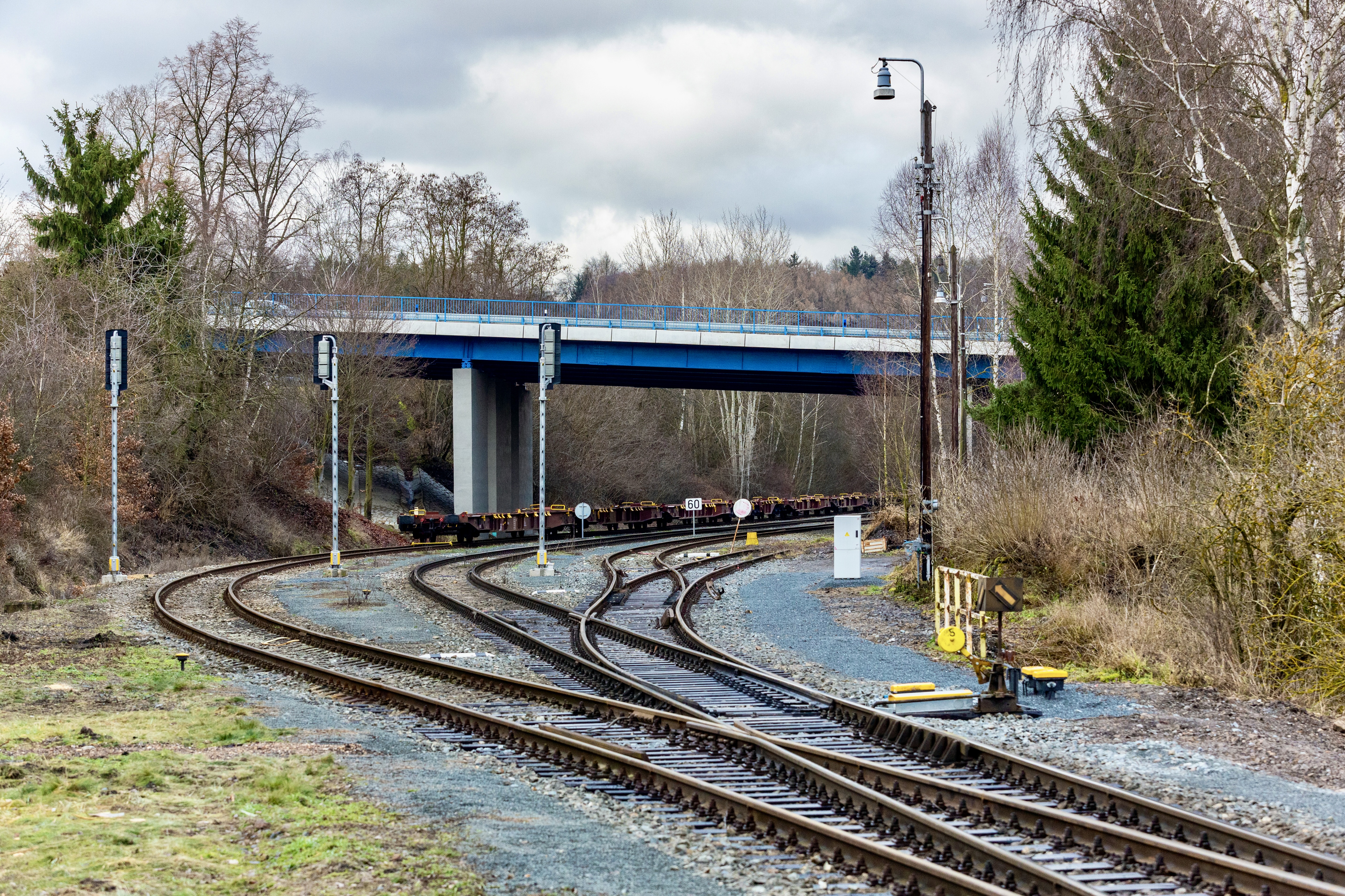 Silnice II/237, Nové Strašecí – oprava mostu nad tratí - Straßen- und Brückenbau