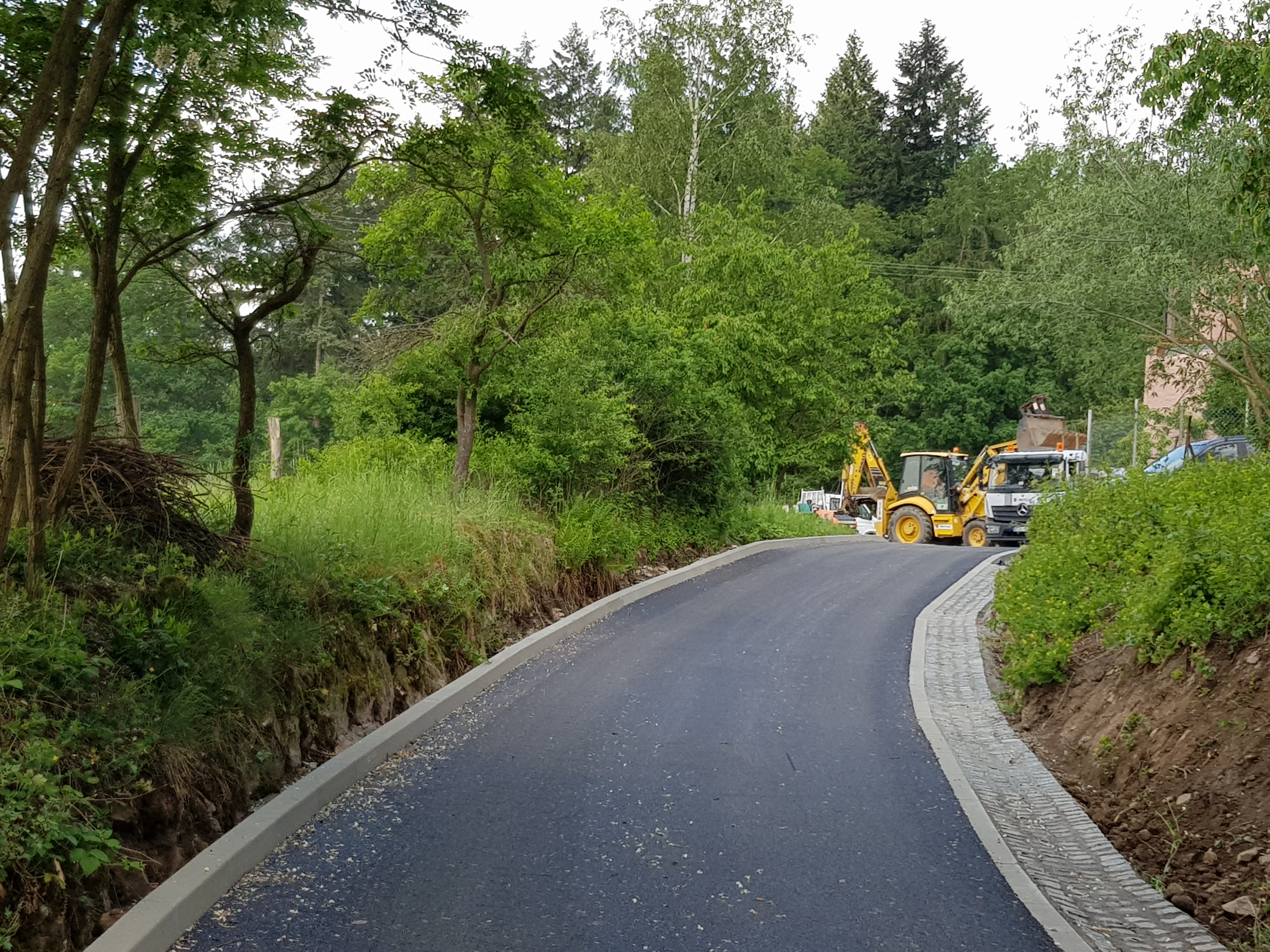 Písek – rekonstrukce ul. K Vápenici            - Straßen- und Brückenbau