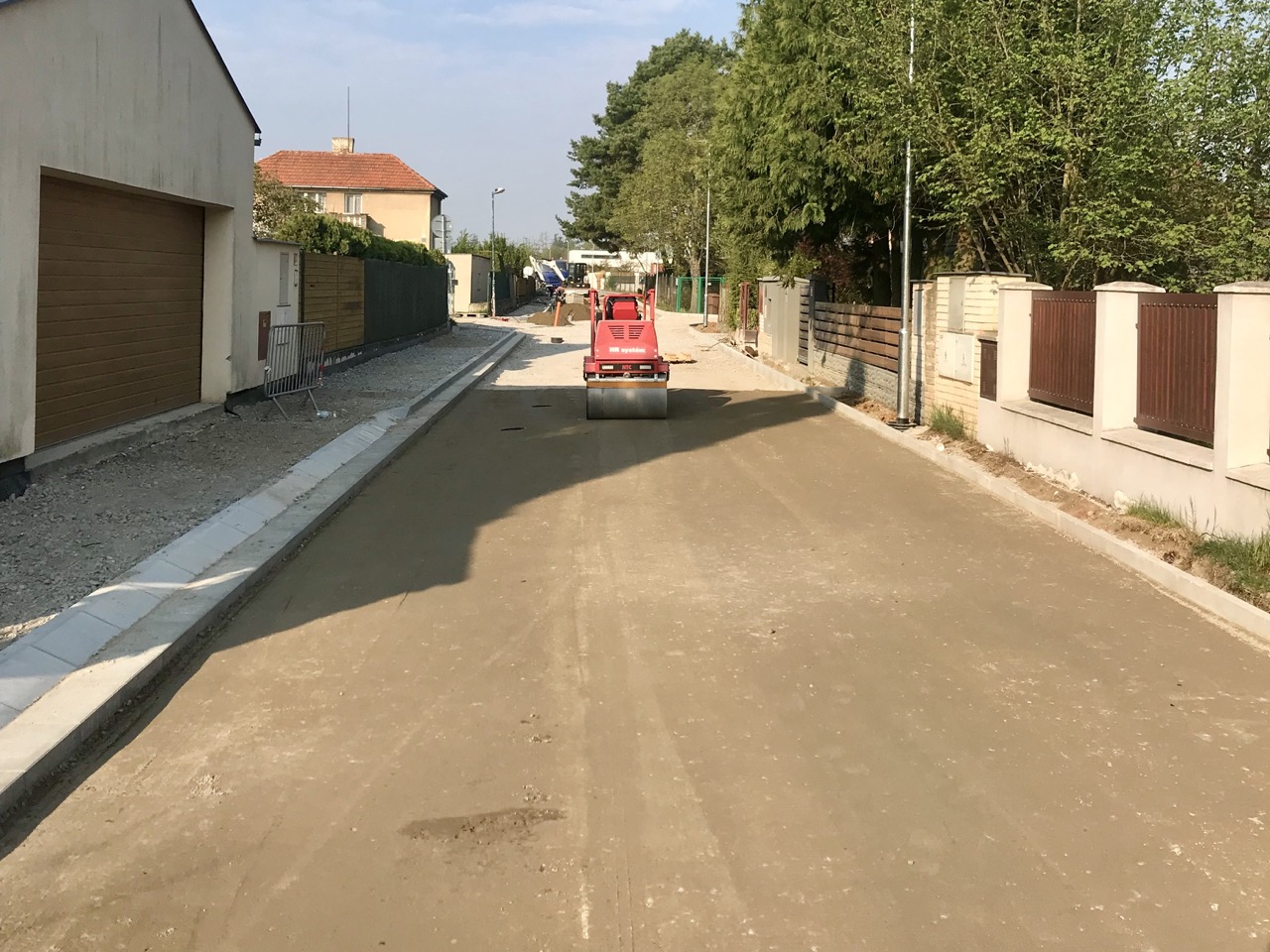 Černošice – rekonstrukce místních komunikací - Straßen- und Brückenbau