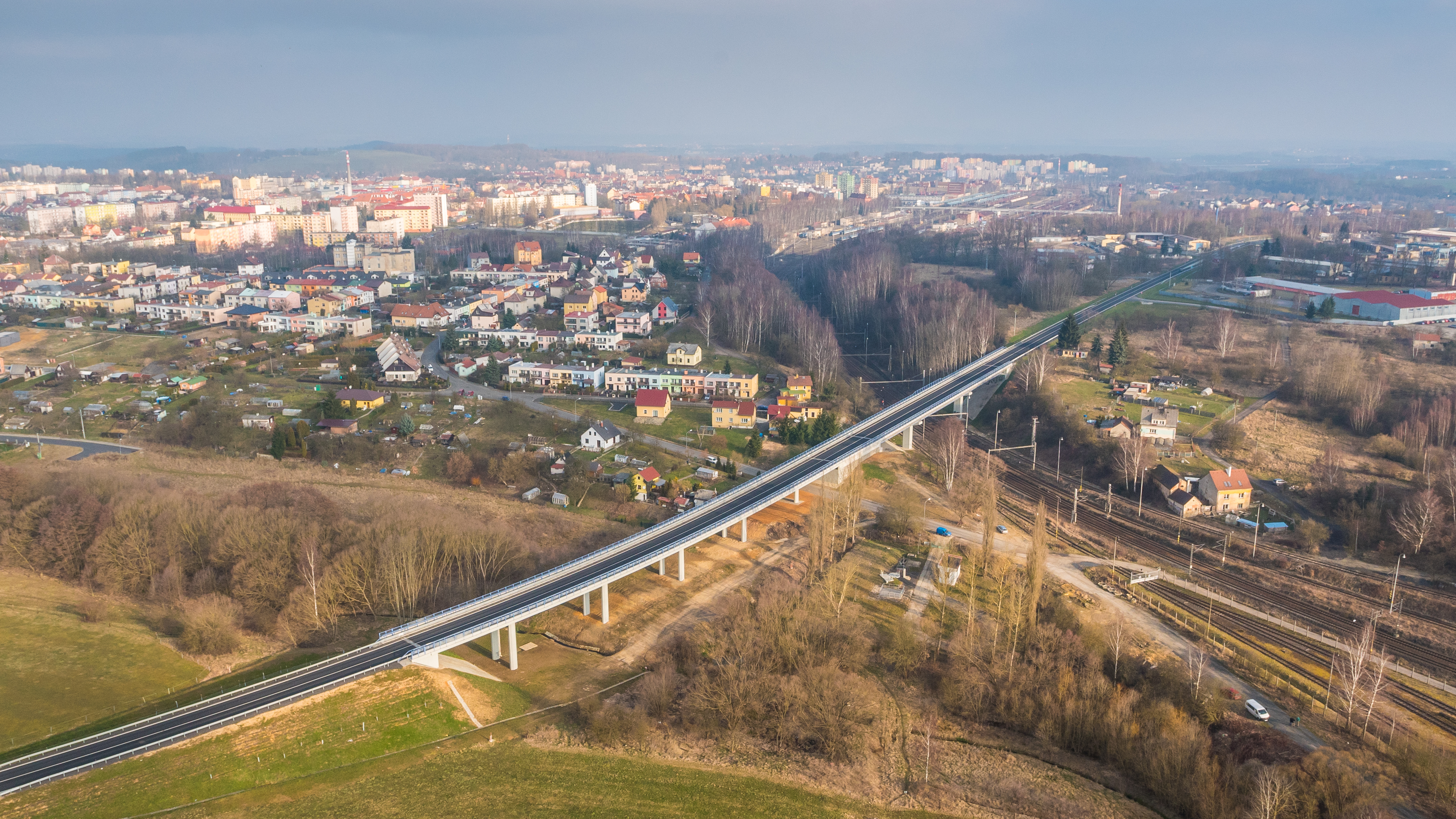 Silnice II/214 – jihovýchodní obchvat Chebu - Straßen- und Brückenbau