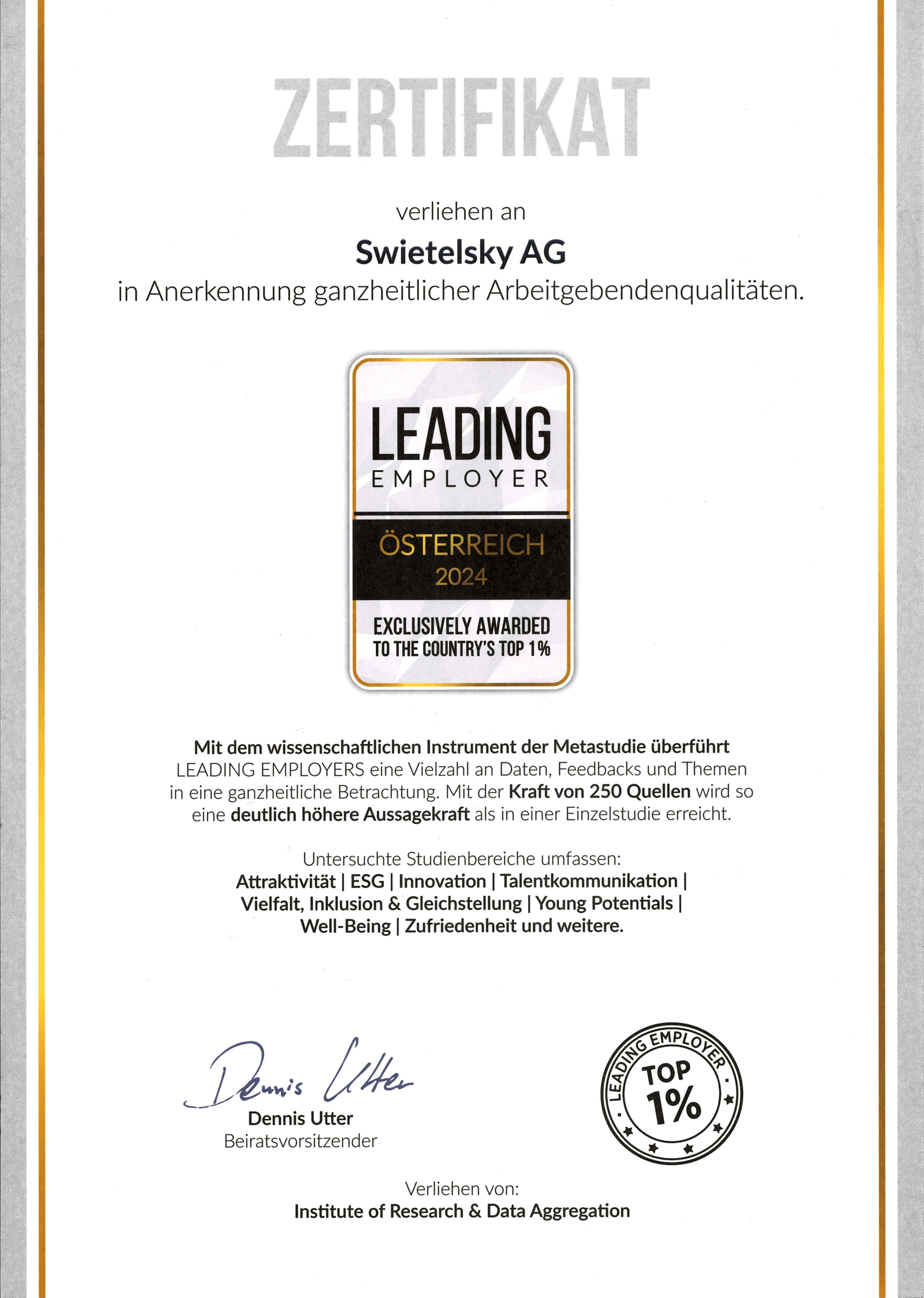 Leading Employer Österreich 2024