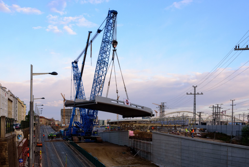 Brücke Wien Gudrunstraße - Straßen- und Brückenbau